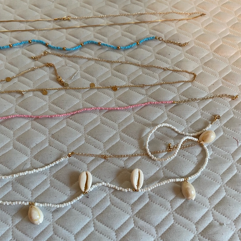 Woman’s body chains and chokers
